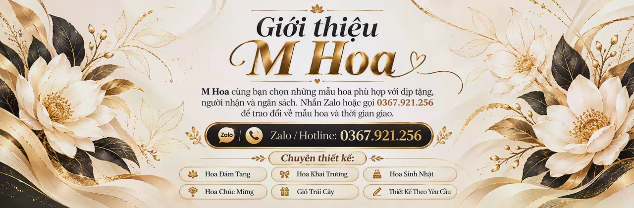 Ảnh bìa Shop hoa tươi Xã Thanh Ba Phú Thọ - Hoa cho những dịp đáng nhớ